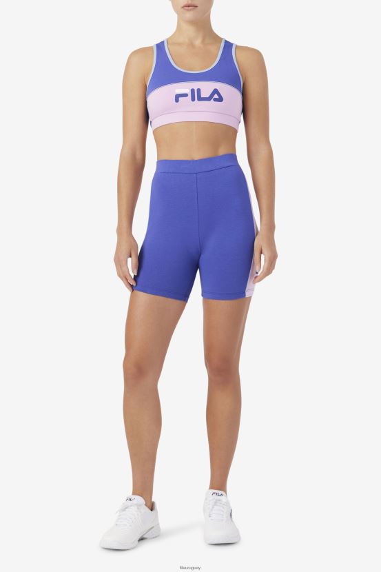 azul/orquídea/azul/blanco FILA pantalón corto fila davina azul/orquídea/azul/blanco 6L8PR21698