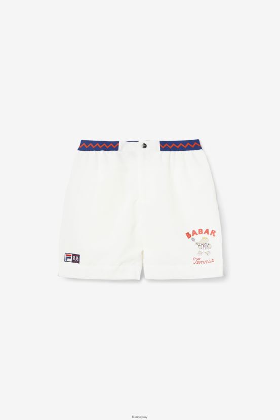 blanco/azul faro/rojo fuego FILA fila blanco/beacon azul/fuego rojo fila x rb babar marckus shorts 6L8PR21702