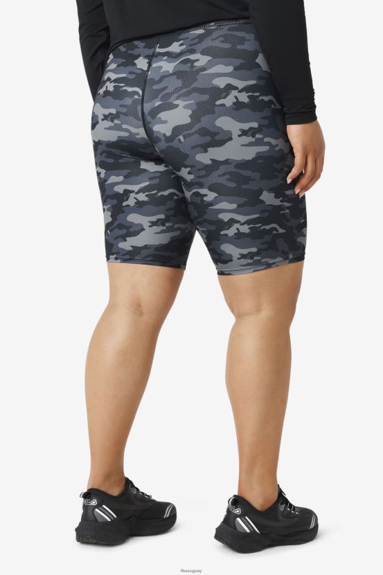 camuflaje oscuro FILA pantalón corto de bicicleta fila forza 8inch camuflaje oscuro 6L8PR21951