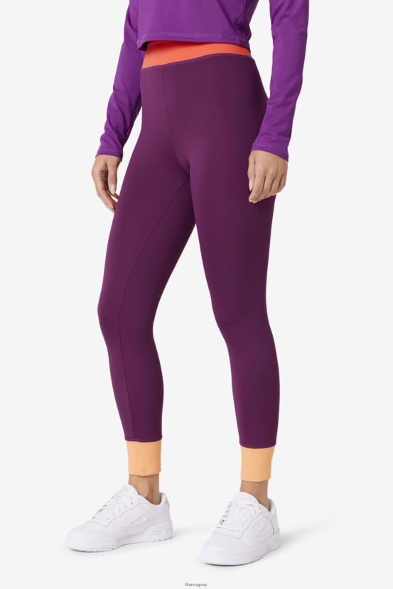 carisma/pétalo de azafrán/cayena FILA fila marnie baselayer legging charisma/crocus petal/cayenne 6L8PR21735