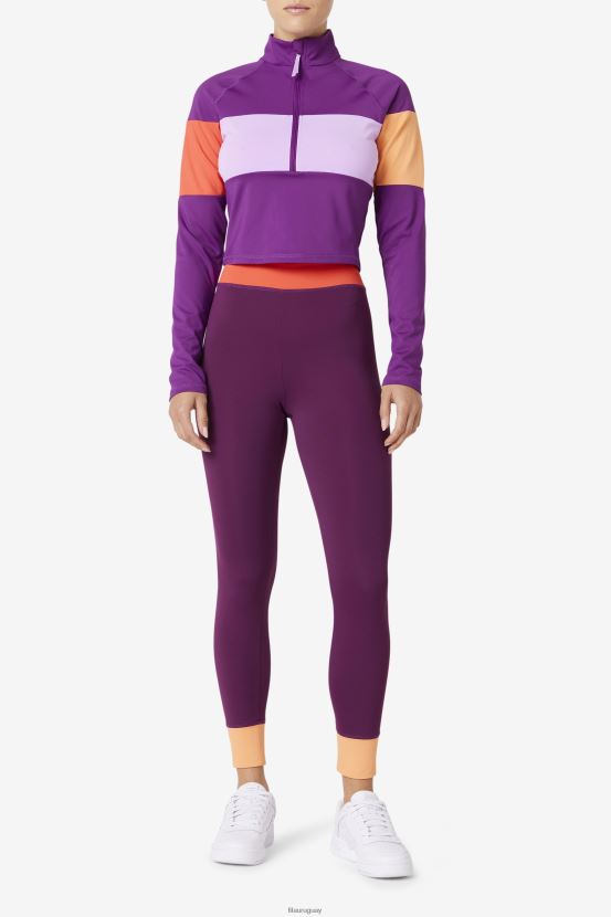 carisma/pétalo de azafrán/cayena FILA fila marnie baselayer legging charisma/crocus petal/cayenne 6L8PR21735