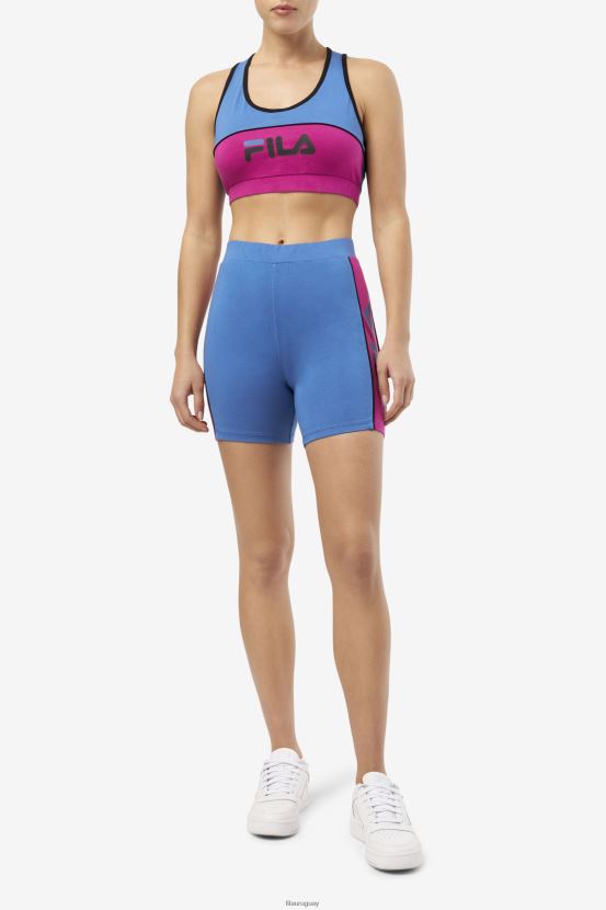 cobalto brillante FILA pantalón corto ciclista fila bright cobalt davina 6L8PR21648