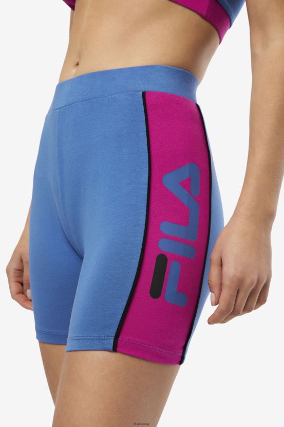cobalto brillante FILA pantalón corto ciclista fila bright cobalt davina 6L8PR21648