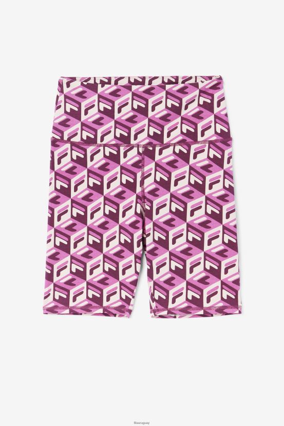 colorete/popurrí/vino de uva FILA shorts ciclistas fila ainhoa ​​color rojo/popurrí/vino uva 6L8PR21563