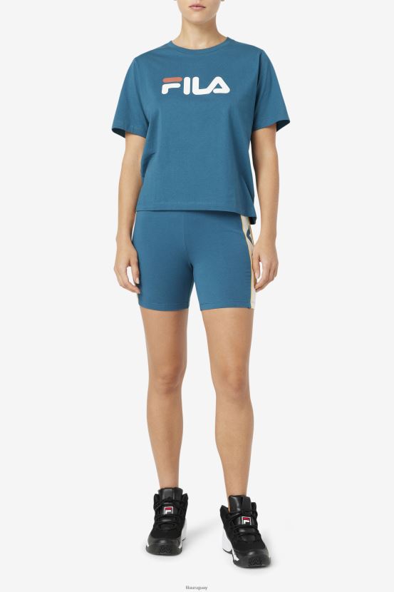 corales azules FILA pantalón corto davina bike azul coral fila 6L8PR21643