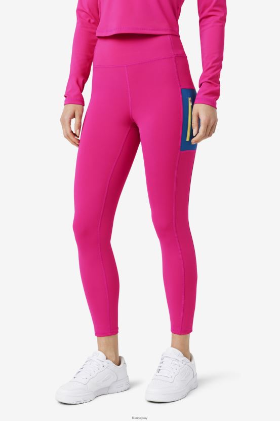 festival fucsia FILA festival fucsia fila finamente rendimiento legging 6L8PR21707