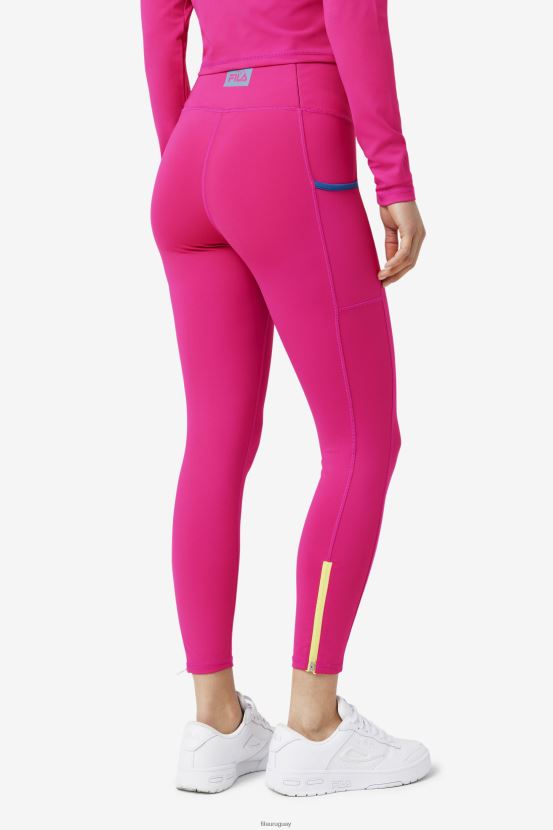 festival fucsia FILA festival fucsia fila finamente rendimiento legging 6L8PR21707