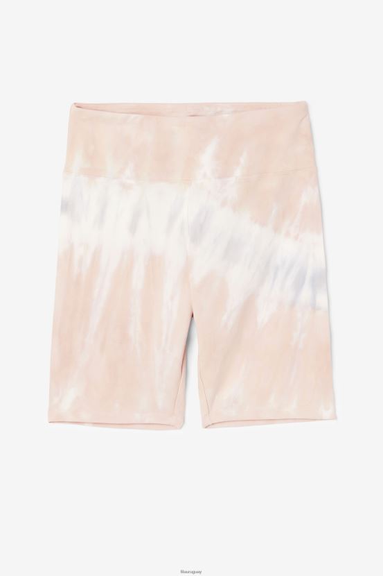 gardenia/blanco/bloque belga FILA pantalón corto ciclista fila gardenia/blanco/belgian block taima tie-dye 6L8PR21678