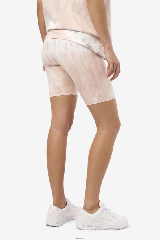 gardenia/blanco/bloque belga FILA pantalón corto ciclista fila gardenia/blanco/belgian block taima tie-dye 6L8PR21678