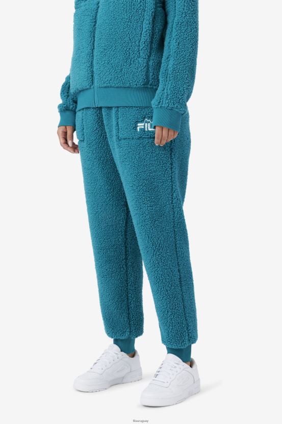 lago profundo FILA freyja sherpa jogger lago profundo fila 6L8PR21583