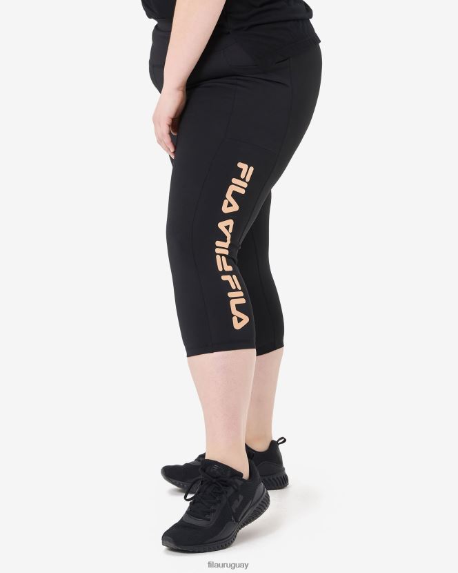 negro FILA fila arianna 3/4 mallas negras 6L8PR22917