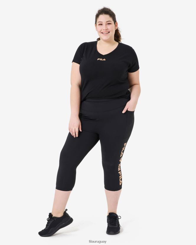 negro FILA fila arianna 3/4 mallas negras 6L8PR22917