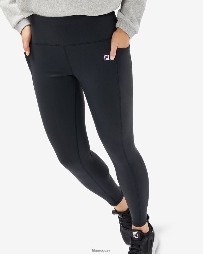 negro FILA mallas fila insignia 2.0 negras para mujer 6L8PR22982