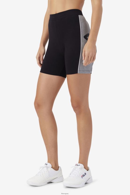 negro/brezo/blanco FILA pantalón corto davina bike fila negro/brezo/blanco 6L8PR21640