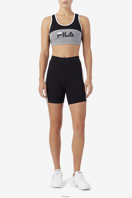 negro/brezo/blanco FILA pantalón corto davina bike fila negro/brezo/blanco 6L8PR21640