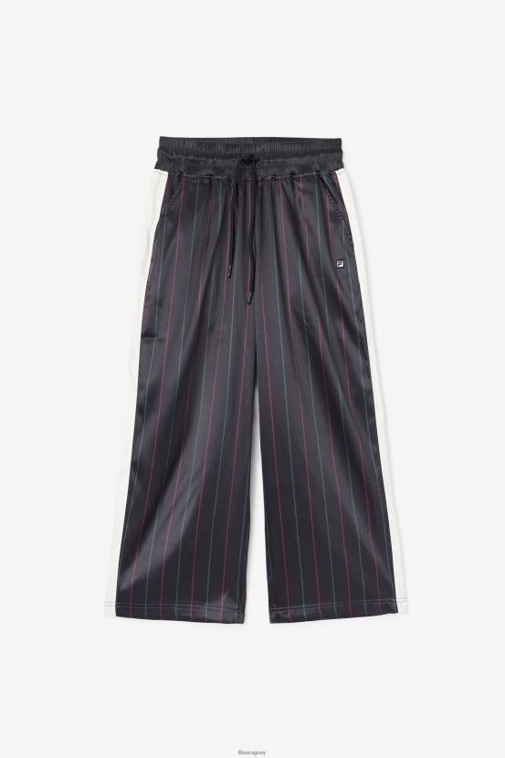 negro/tofu FILA pantalón cropped satinado fila aviana negro/tofu 6L8PR21665