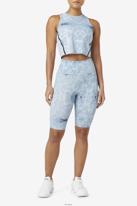 niebla azul FILA pantalón corto de bicicleta fila forza 8 pulgadas azul niebla 6L8PR21944