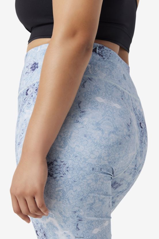 niebla azul FILA pantalón corto de ciclismo fila blue fog forza de 8 pulgadas 6L8PR21948