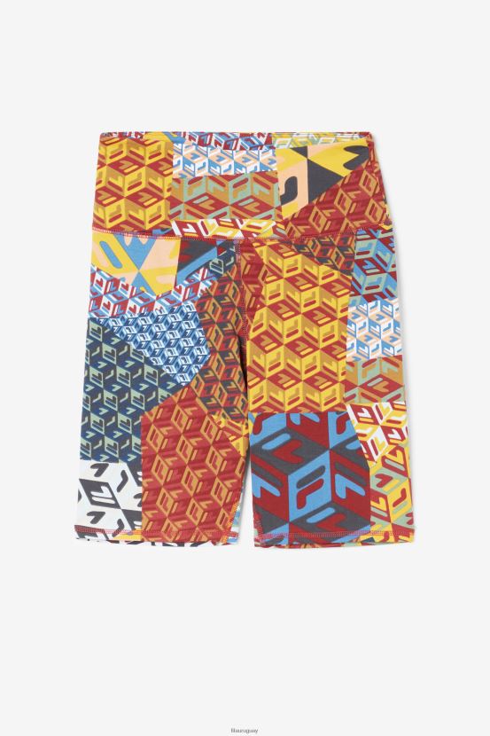 océano/amarillo/blanco FILA pantalones cortos fila elowen océano/amarillo/blanco 6L8PR21626