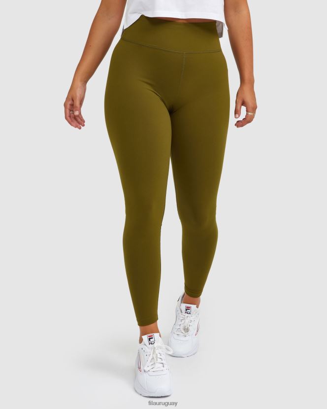 oliva militar FILA insignia de mujer ajustada militar oliva fila 6L8PR22987