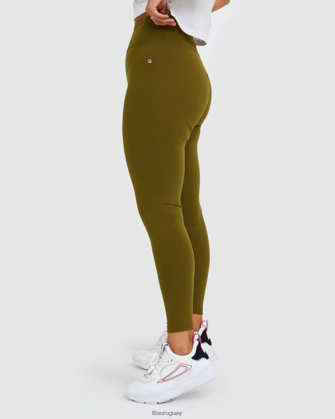 oliva militar FILA insignia de mujer ajustada militar oliva fila 6L8PR22987