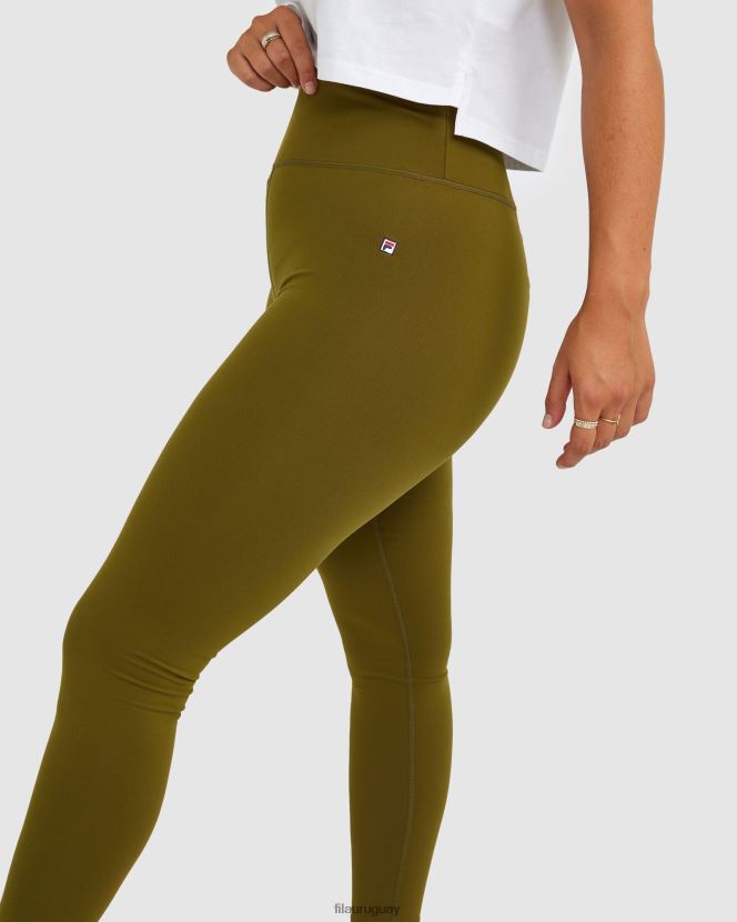 oliva militar FILA insignia de mujer ajustada militar oliva fila 6L8PR22987