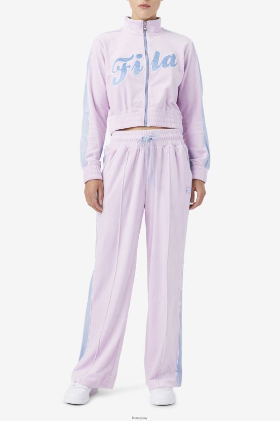 orquídea/azul/blanco FILA fila valery velour pant orquídea/azul/blanco 6L8PR21579