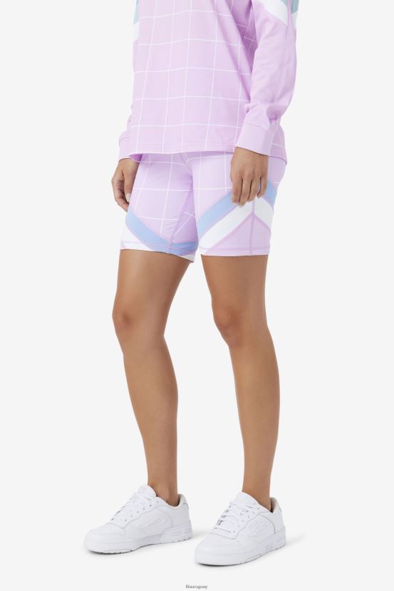 orquídea/azul/blanco FILA pantalón corto ciclista fila orquídea/azul/blanco yareli 6L8PR21576