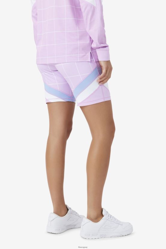 orquídea/azul/blanco FILA pantalón corto ciclista fila orquídea/azul/blanco yareli 6L8PR21576