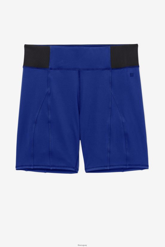 peonía azul marino/negro FILA pantalón corto ciclista con textura forza 8inch azul marino peonía/negro fila 6L8PR21962