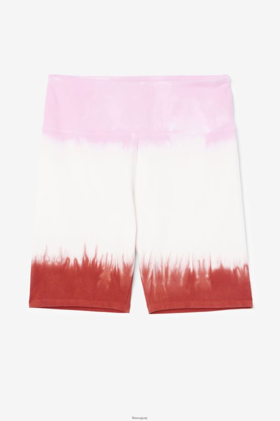 pirueta/blanco/rojo tierra FILA short de bicicleta taima tie dye fila pirouette/white/earth red 6L8PR21682