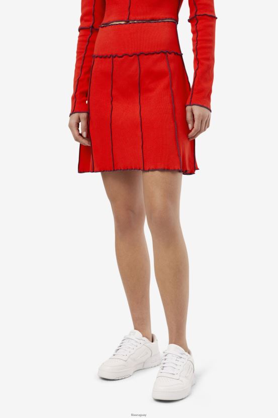 rojo FILA falda fila mallia roja 6L8PR21750