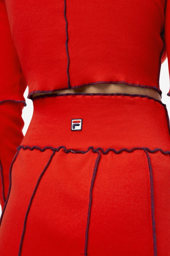 rojo FILA falda fila mallia roja 6L8PR21750