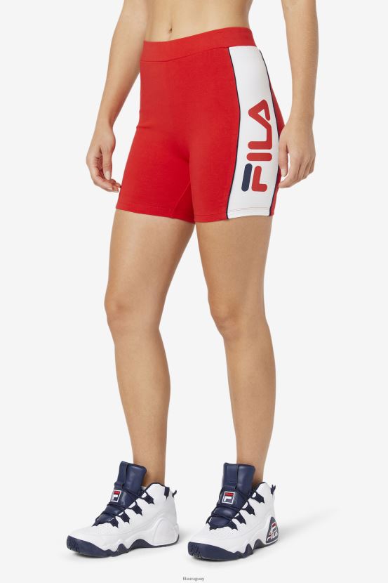 rojo FILA pantalón corto ciclismo fila davina rojo 6L8PR21645