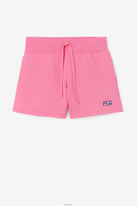 rosa FILA fila diara shorts de talle alto rosa 6L8PR21687