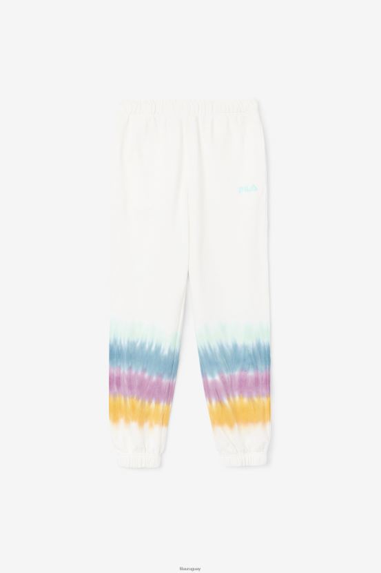 teñido anudado blanco FILA jogging raleigh tie-dye blanco tie-dye fila 6L8PR21655