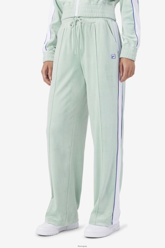 éter/blanco/azul FILA valery velour pant fila ether/blanco/azul 6L8PR21580