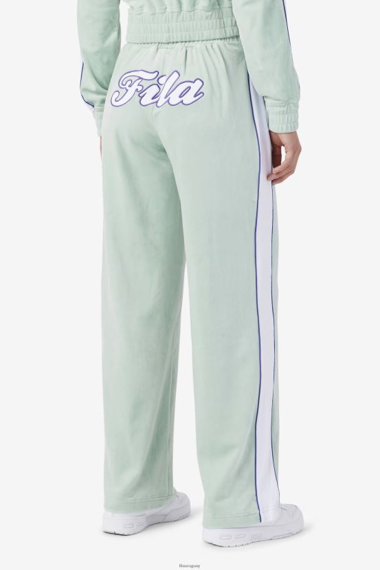 éter/blanco/azul FILA valery velour pant fila ether/blanco/azul 6L8PR21580