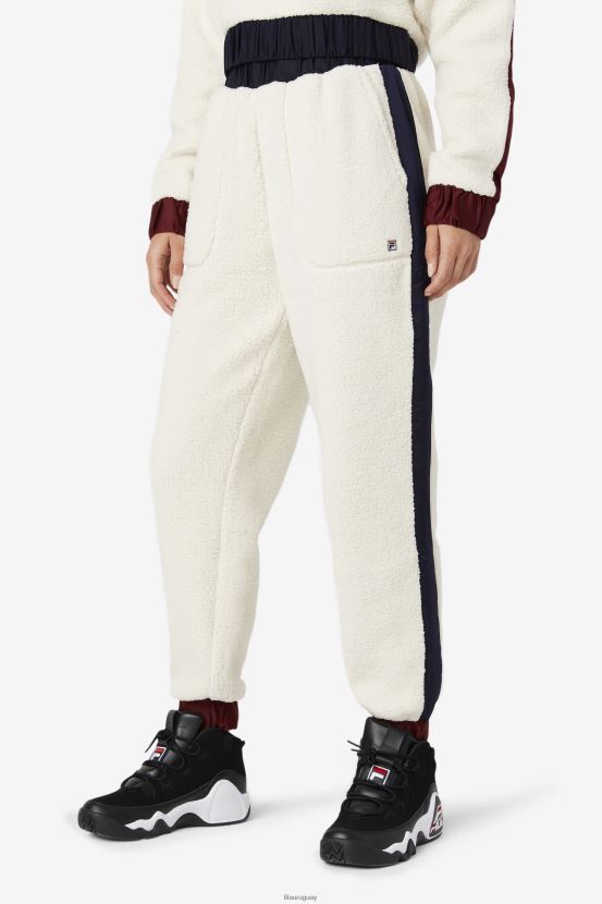 tofu/peacoat/porto leonado FILA tofu/peacoat/tawny port fila malia jogger 6L8PR21587