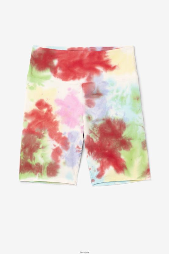 verde/blanco/bígaro/rojo FILA pantalón corto bici taima tie dye verde/blanco/bígaro/rojo fila 6L8PR21679