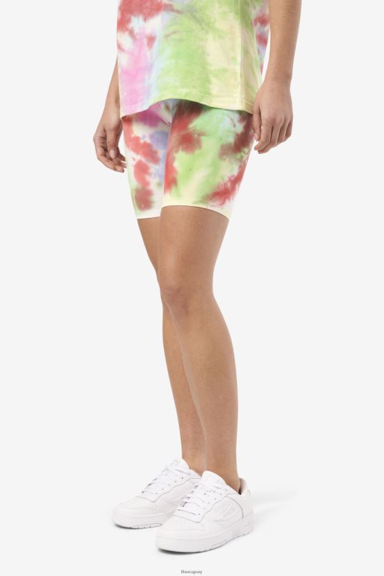 verde/blanco/bígaro/rojo FILA pantalón corto bici taima tie dye verde/blanco/bígaro/rojo fila 6L8PR21679
