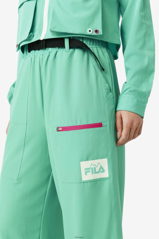 verde marino FILA pantalón fila ulani verde marino 6L8PR21627
