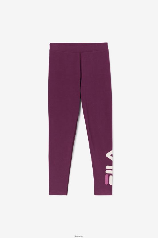 vino de uva/popurrí/rojo FILA legging elora fila uva vino/potpourri/rouge 6L8PR21736