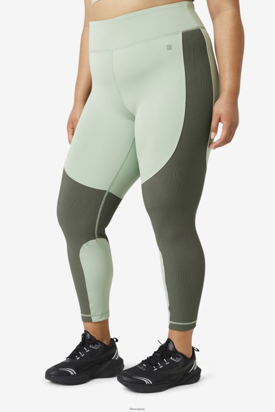 albahaca/tomillo FILA albahaca/tomillo fila forza leggings largos texturizados 6L8PR22001