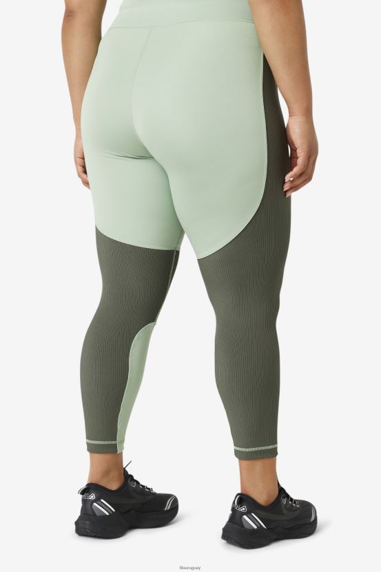 albahaca/tomillo FILA albahaca/tomillo fila forza leggings largos texturizados 6L8PR22001
