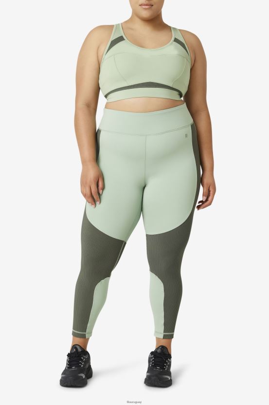albahaca/tomillo FILA albahaca/tomillo fila forza leggings largos texturizados 6L8PR22001