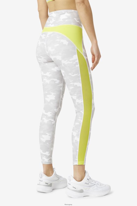 blanco/azufre FILA leggins forza contrast 7/8 blanco/azufre fila 6L8PR21967