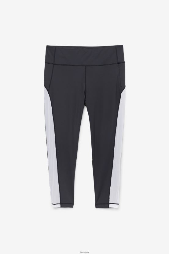 blanco negro FILA leggings forza contrast 7/8 fila negro/blanco 6L8PR21982