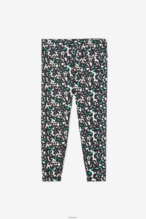 estampado animal negro FILA leggings forza elegantes 7/8 fila negro animal print 6L8PR21988