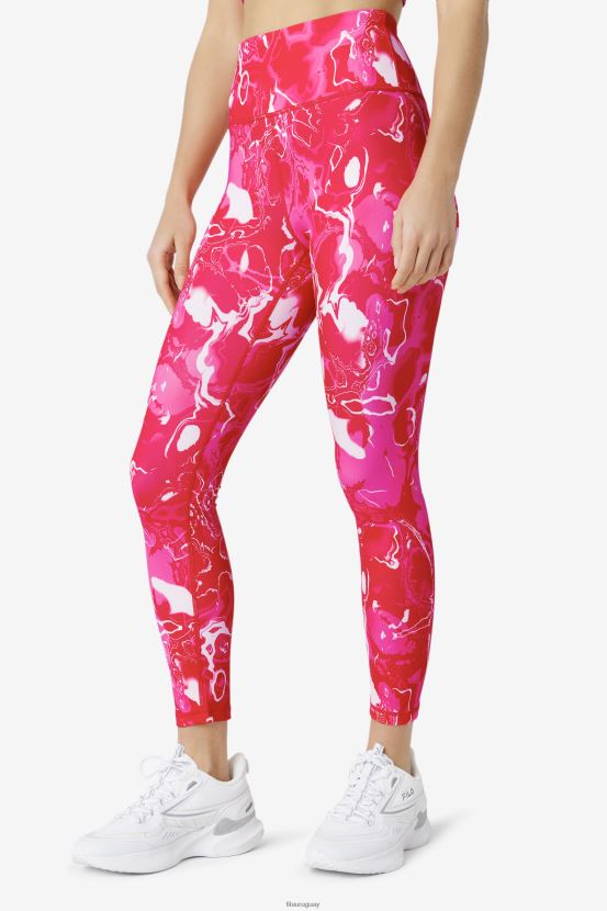 mármol rosa FILA fila forza leggings 7/8 elegantes mármol rosa 6L8PR21975